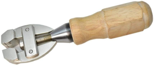 HAND VISE WOOODEN HANDLE - MOVEABLE JAWS