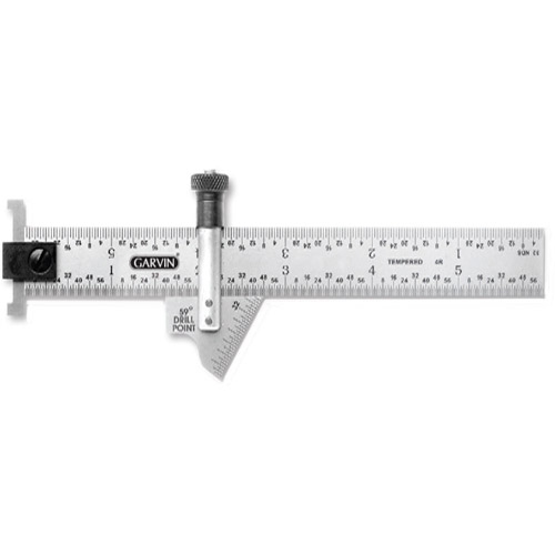 DRILL POINT GAUGE WITH HOOK RULER