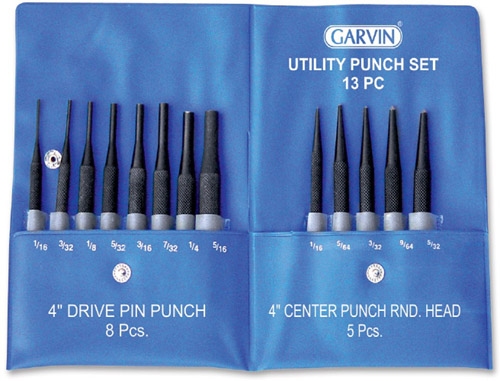 UTILITY PUNCH SET OF 13PC