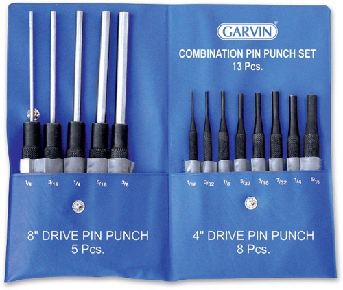 COMBINATION PIN PUNCH SET OF 13PC